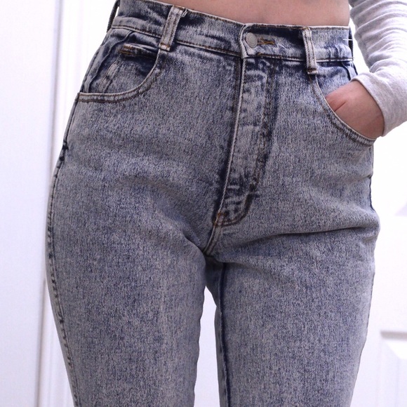 🔥RARE🔥 Jordache 1980s high waisted acid wash jeans - Picture 3 of 6